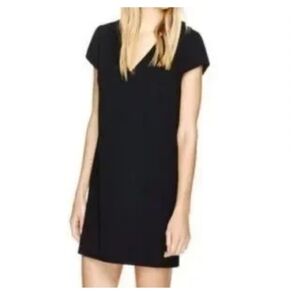 Babaton Hamptons Shift V-Neck Mini Dress